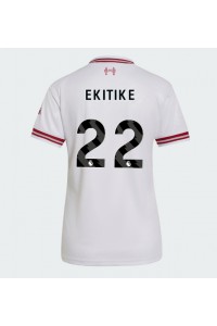 Liverpool Hugo Ekitike #22 Fotballdrakt Borte Klær Dame 2026-27 Korte ermer